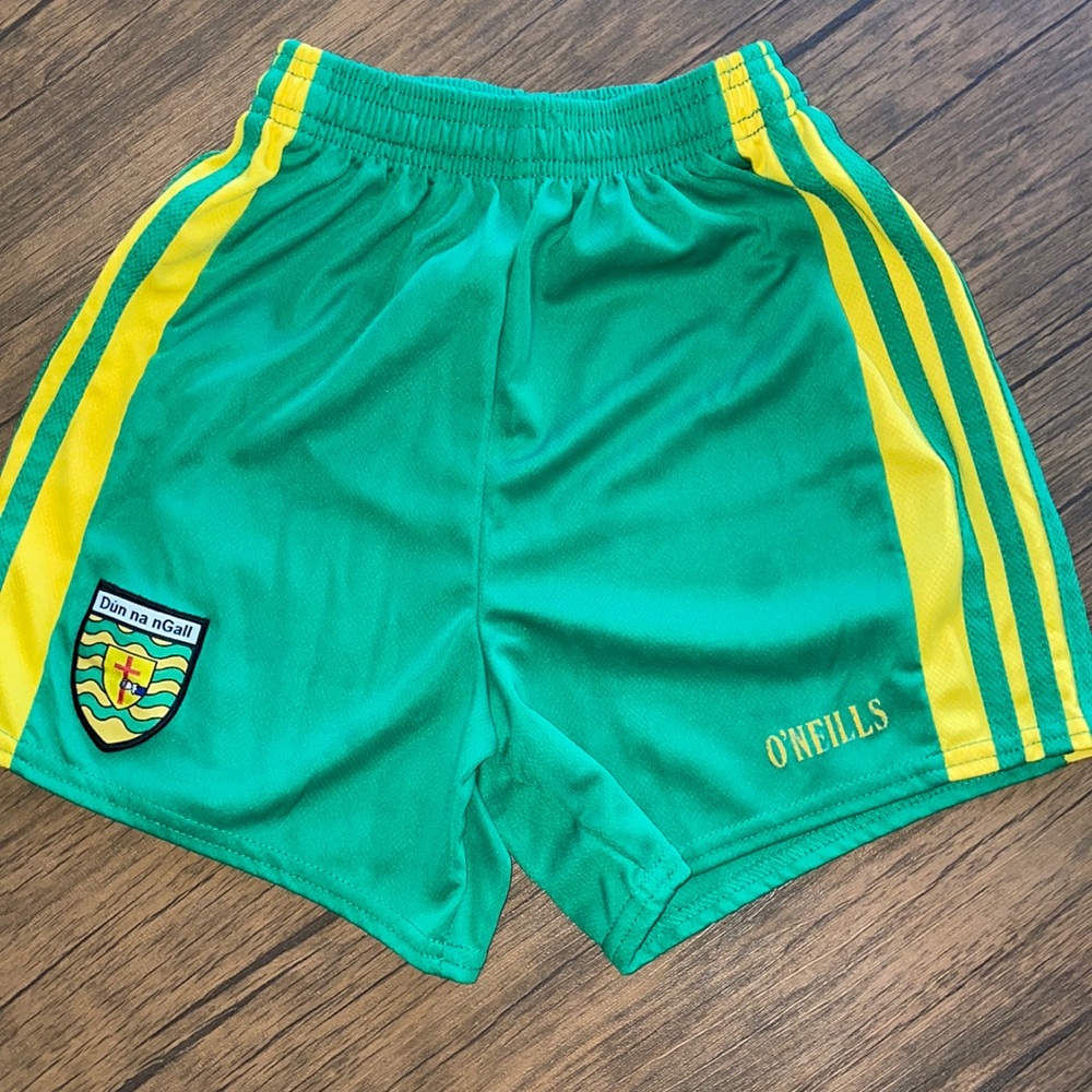 Donegal GAA Shorts, Size 9-10